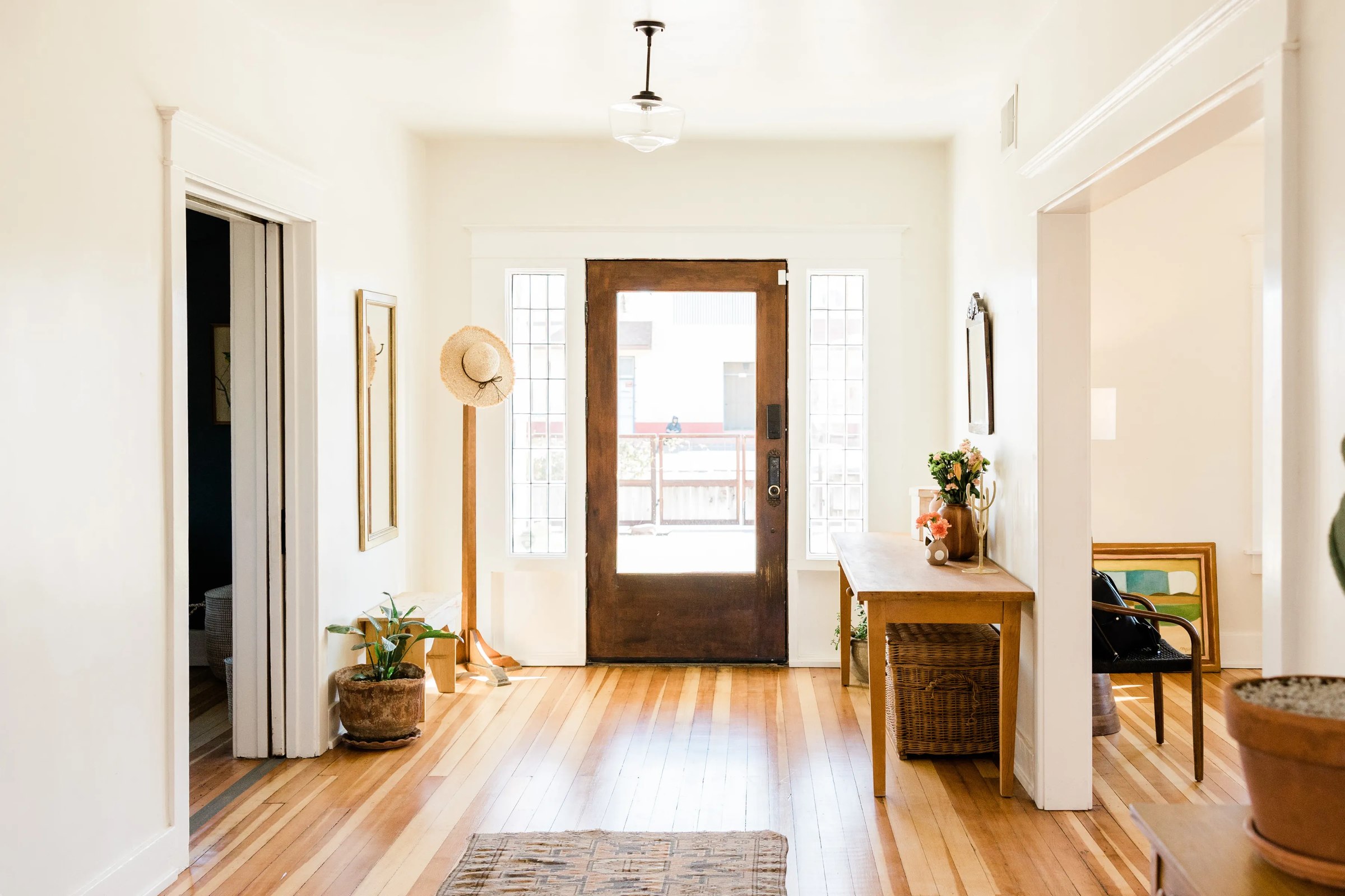 Finished entryway remodel